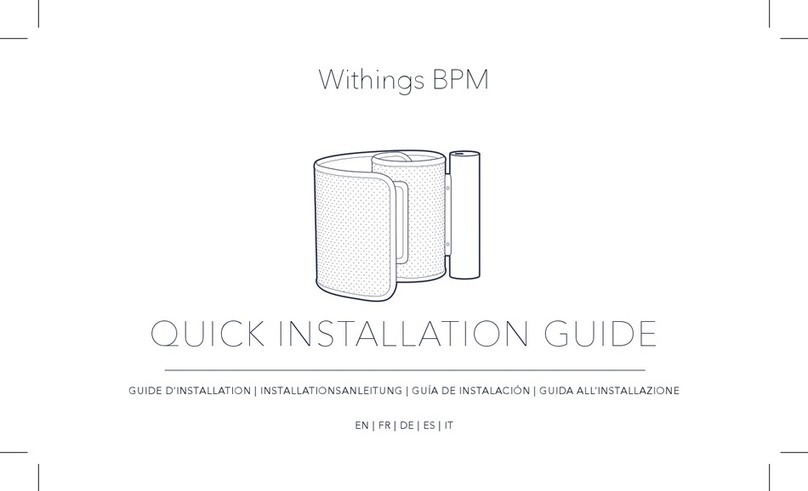 Withings BPM Connect User manual Withings BPM Connect User manual