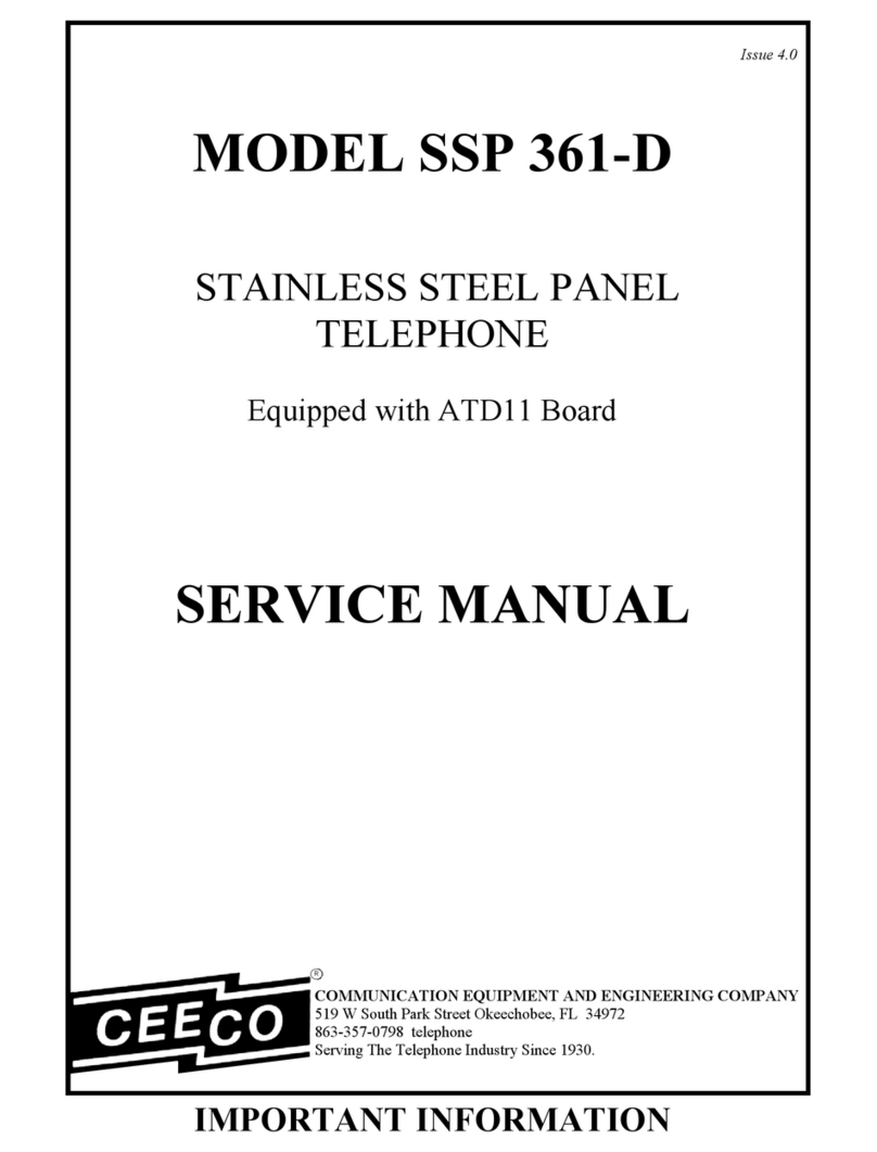 CEECO SSP 361-D User manual