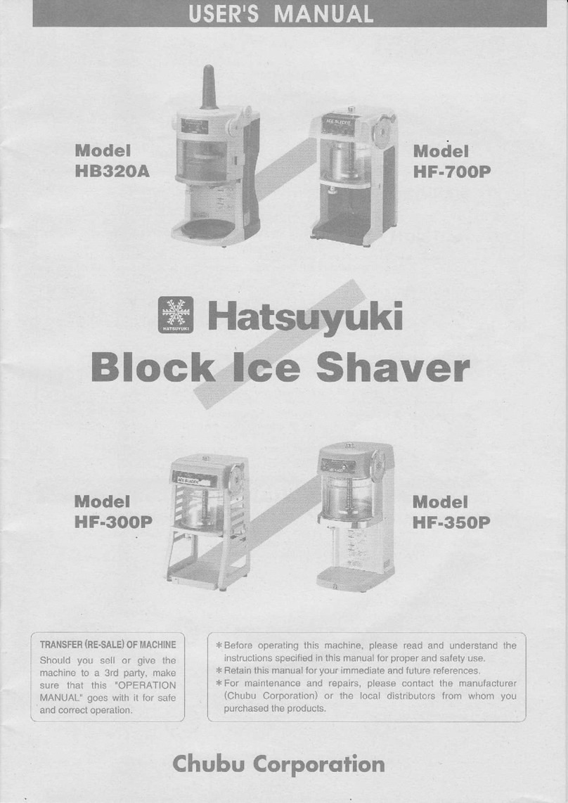Hatsuyuki HF-300P user manual