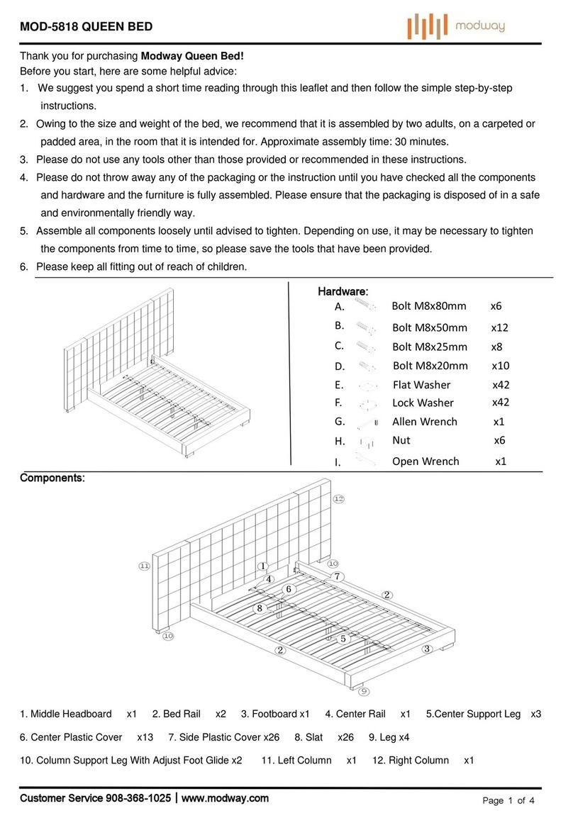 modway MOD-5818 User manual modway MOD-5818 User manual