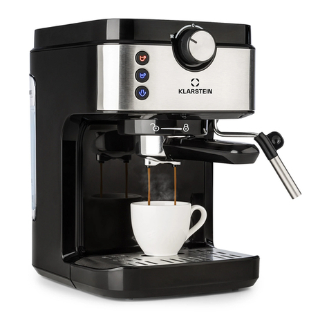 Klarstein BellaVita Espresso manual