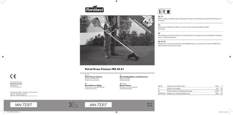 FLORABEST FBS 43 A1 Operation and safety notes