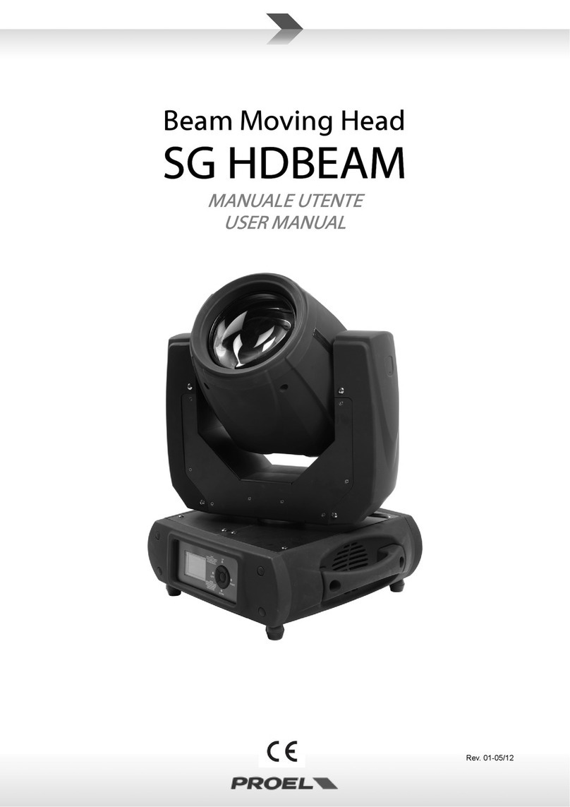 PROEL SG HDBEAM User manual