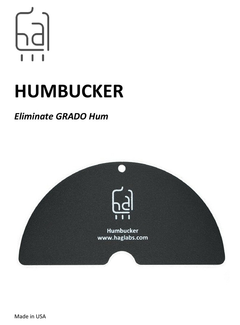 Hagerman HUMBUCKER quick start guide