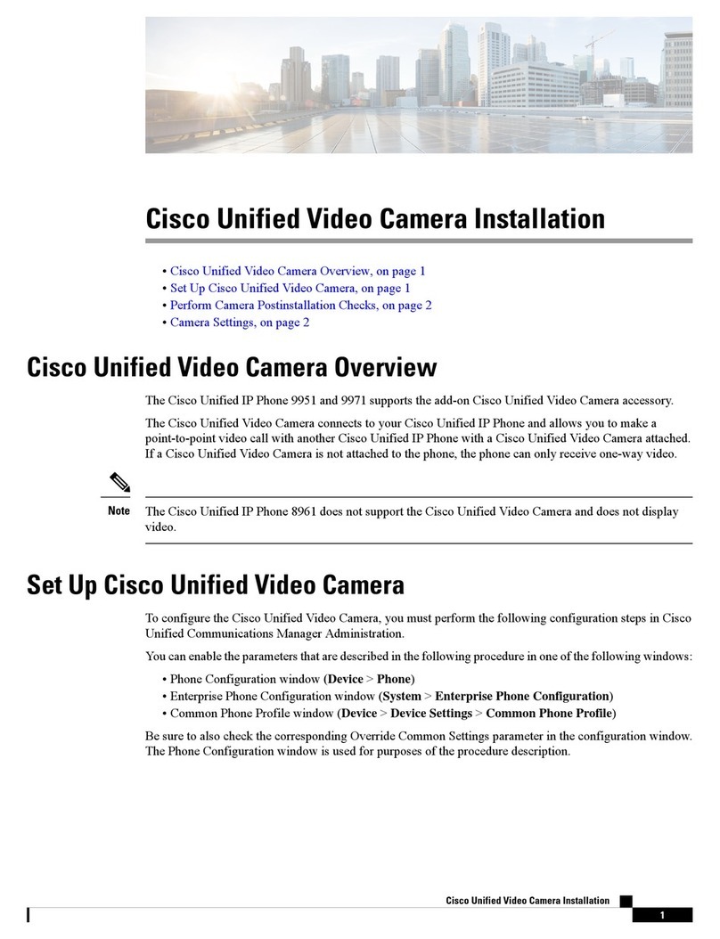 Cisco Unified Communications Manager User manual
