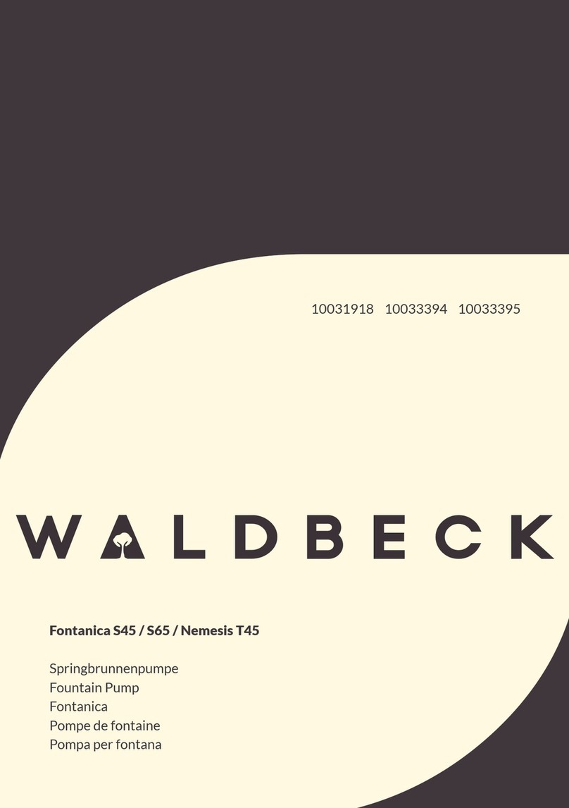 Waldbeck Fontanica S45 manual