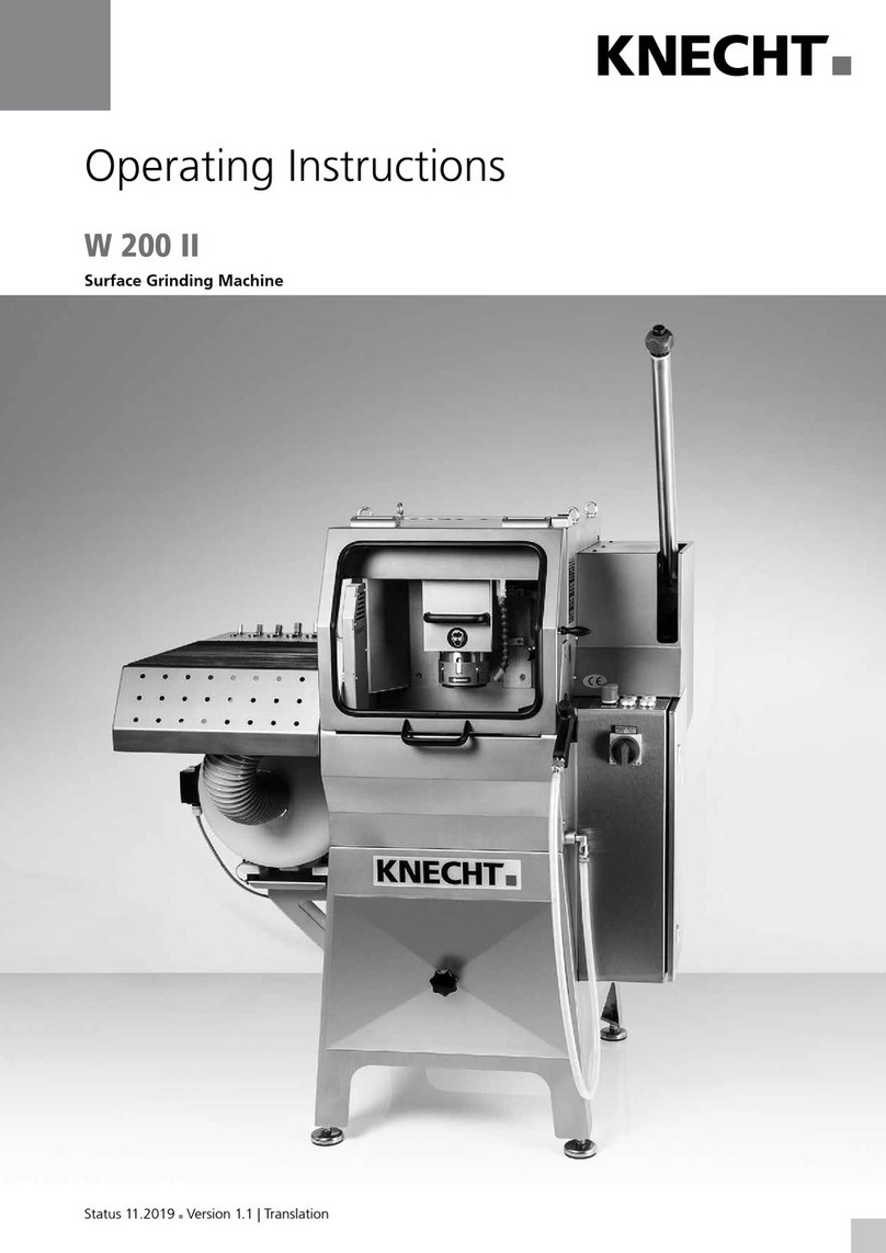 KNECHT W 200 II User manual