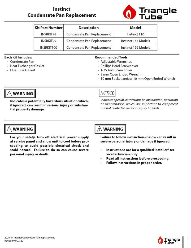 TriangleTube INSRKIT98 User manual