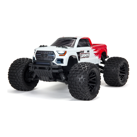 Arrma 4x4 550 MEGA Vehicle Specification sheet