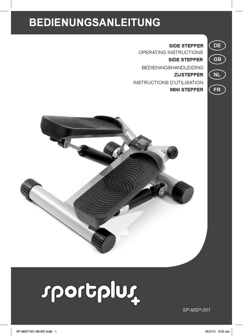Sportplus SP-MSP-001 operating instructions