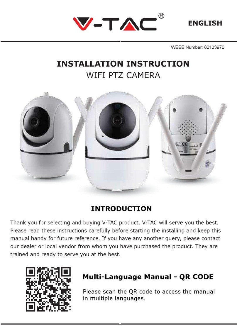 V-TAC 80133970 Installation instruction