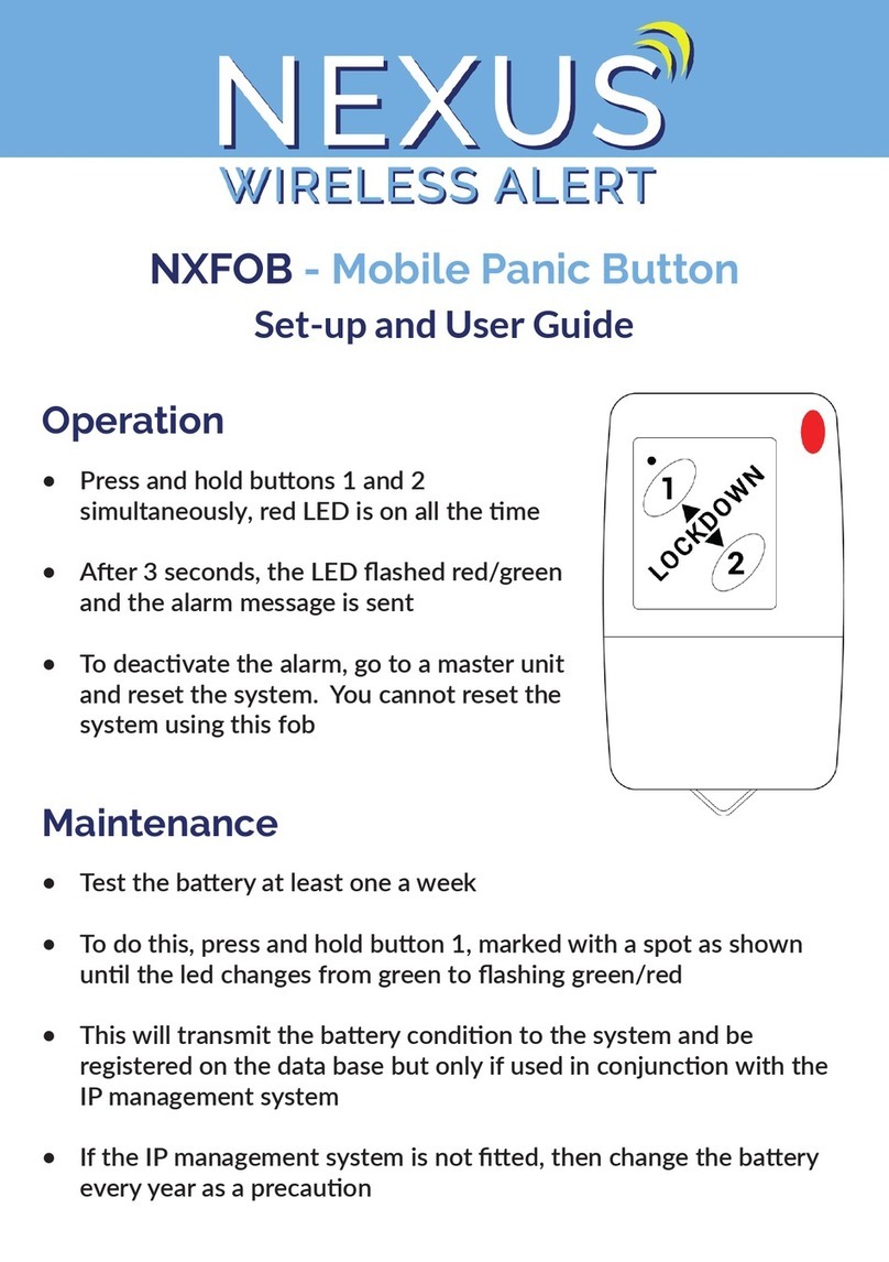 Luminite NEXUS NXFOB Setup and user guide