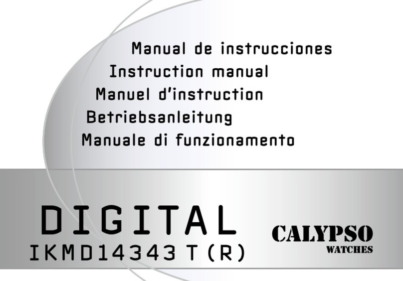 Calypso Watches DIGITAL IKMD14343 T (R) User manual
