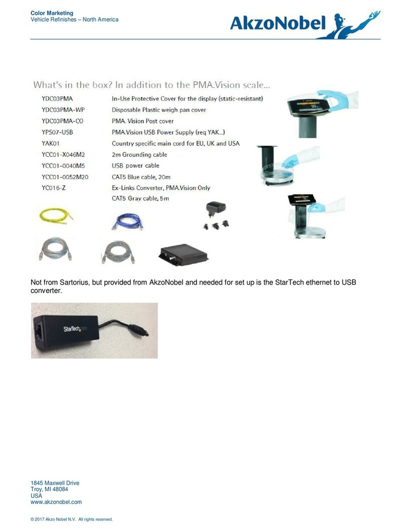 Sartorius PMA.Vision User manual