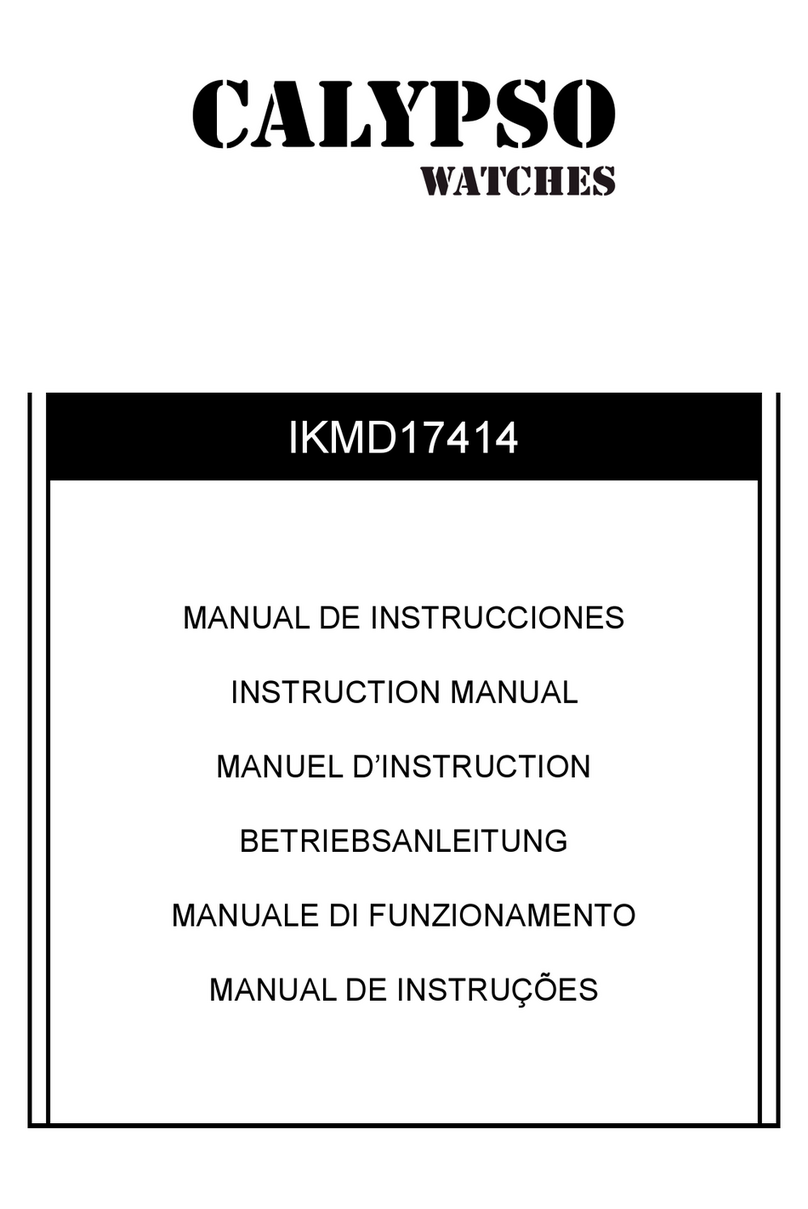 Calypso Watches IKMD17414 instruction manual