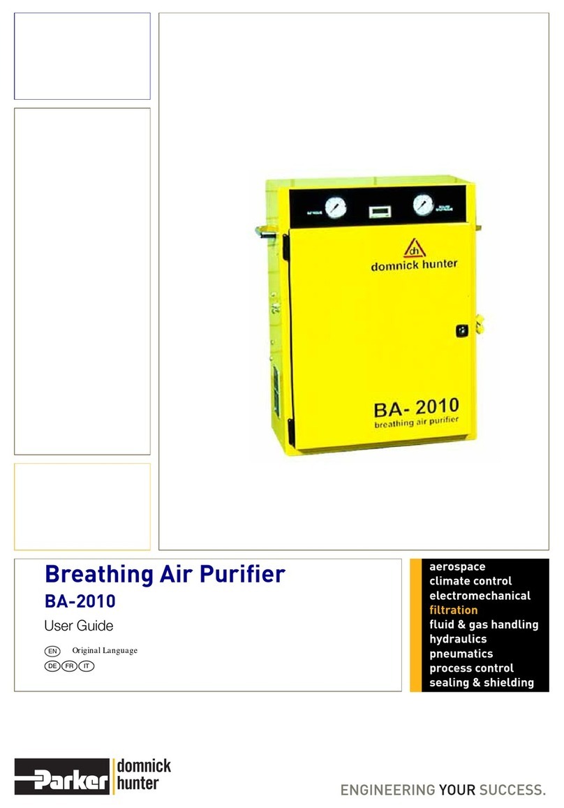Parker Domnick Hunter BA-2010 User manual