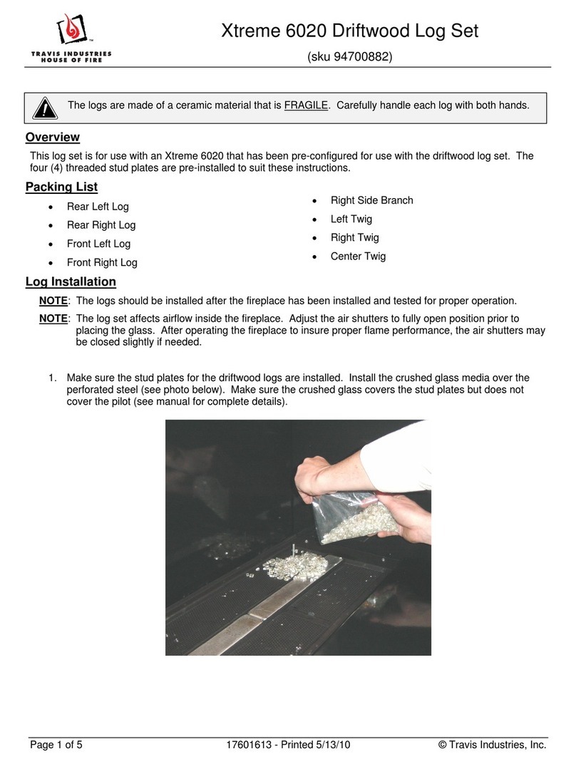 Travis Industries 94700882 User manual Travis Industries 94700882 User manual