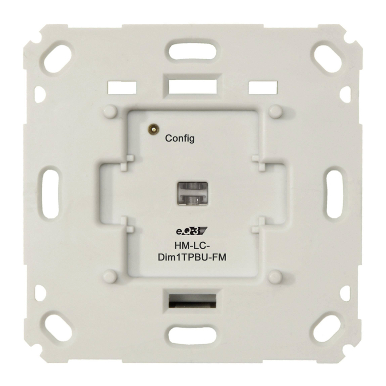 HomeMatic HM-LC-Dim1TPBU-FM User manual