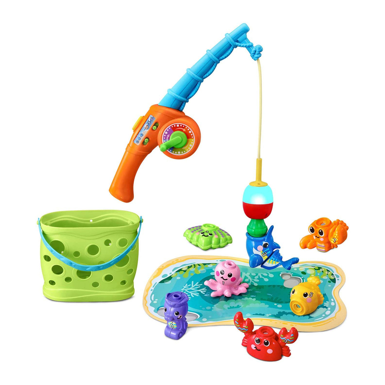 V-tech Jiggle & Giggle Fishing Set Assembly Instructions