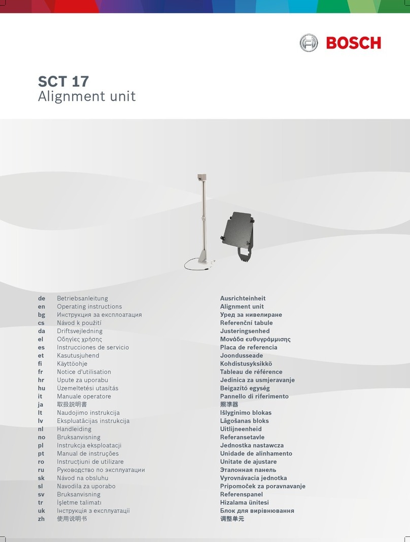 Bosch SCT 17 operating instructions