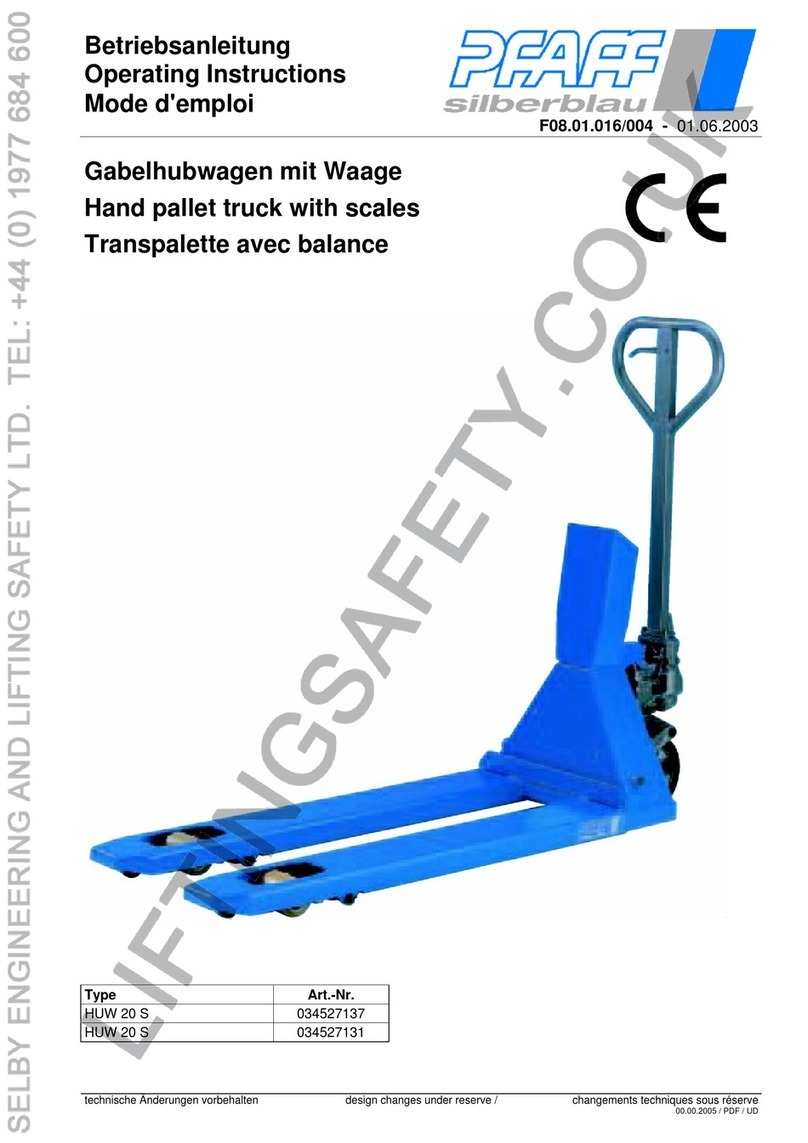 PFAFF silberblau HUW 20 S operating instructions