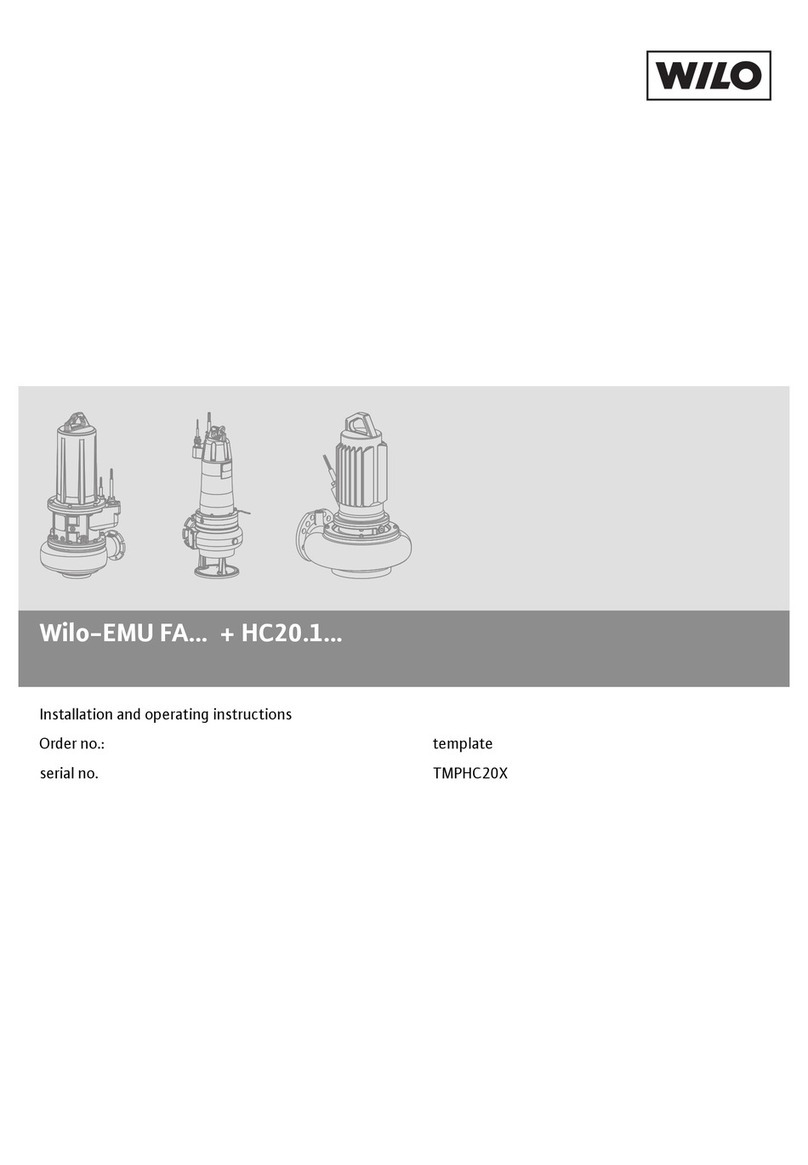 Wilo EMU FA+HC20.1 Series User manual
