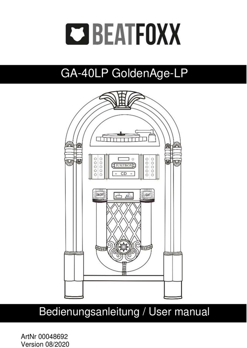 BEATFOXX GA-40LP GoldenAge-LP user manual