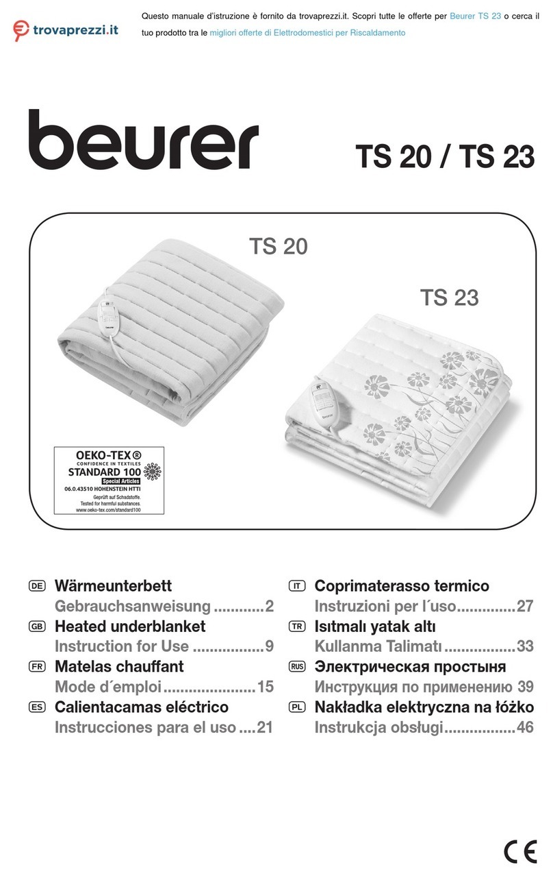 Beurer TS 20 Instructions for use