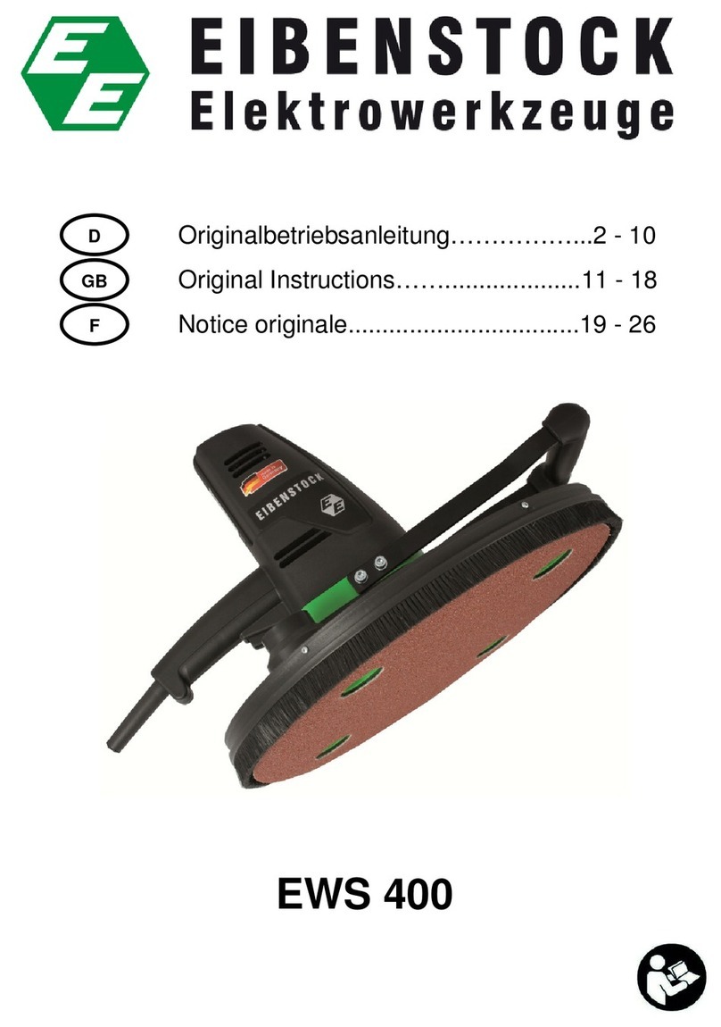 EIBENSTOCK EWS 400 Original instructions