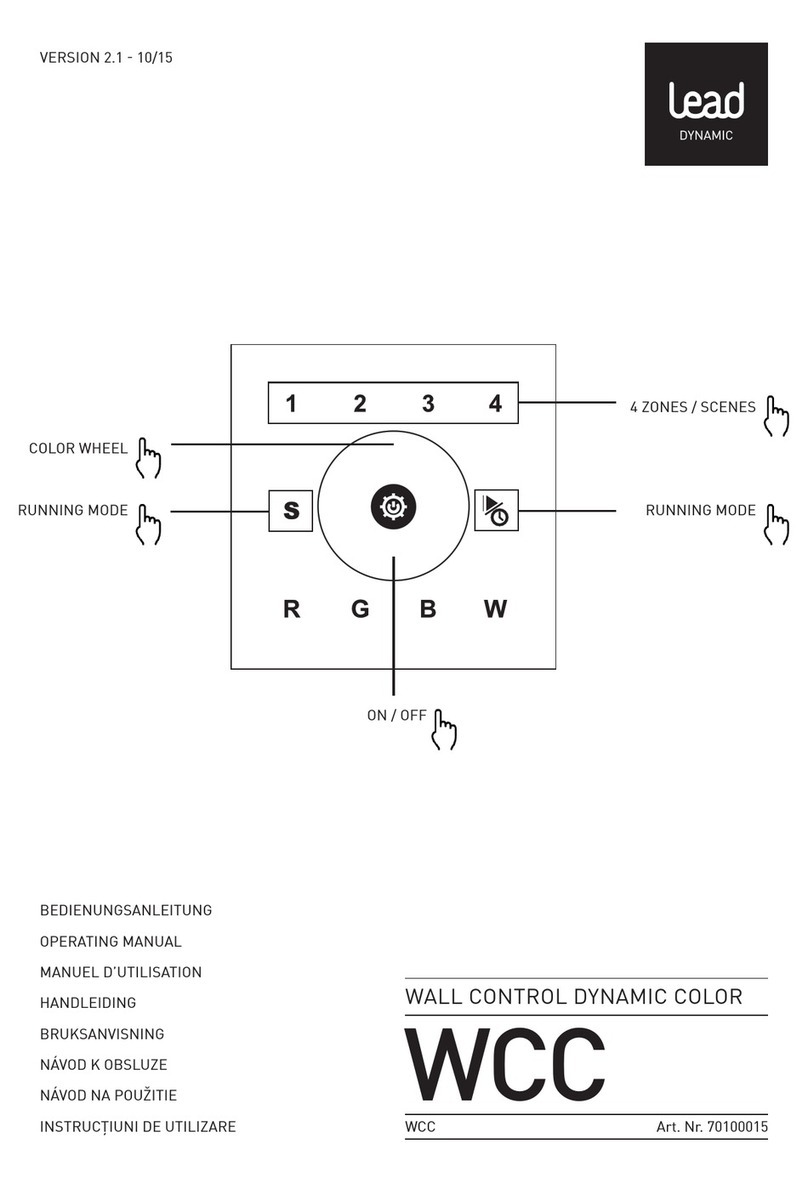 LEAD dynamic WCC operating manual
