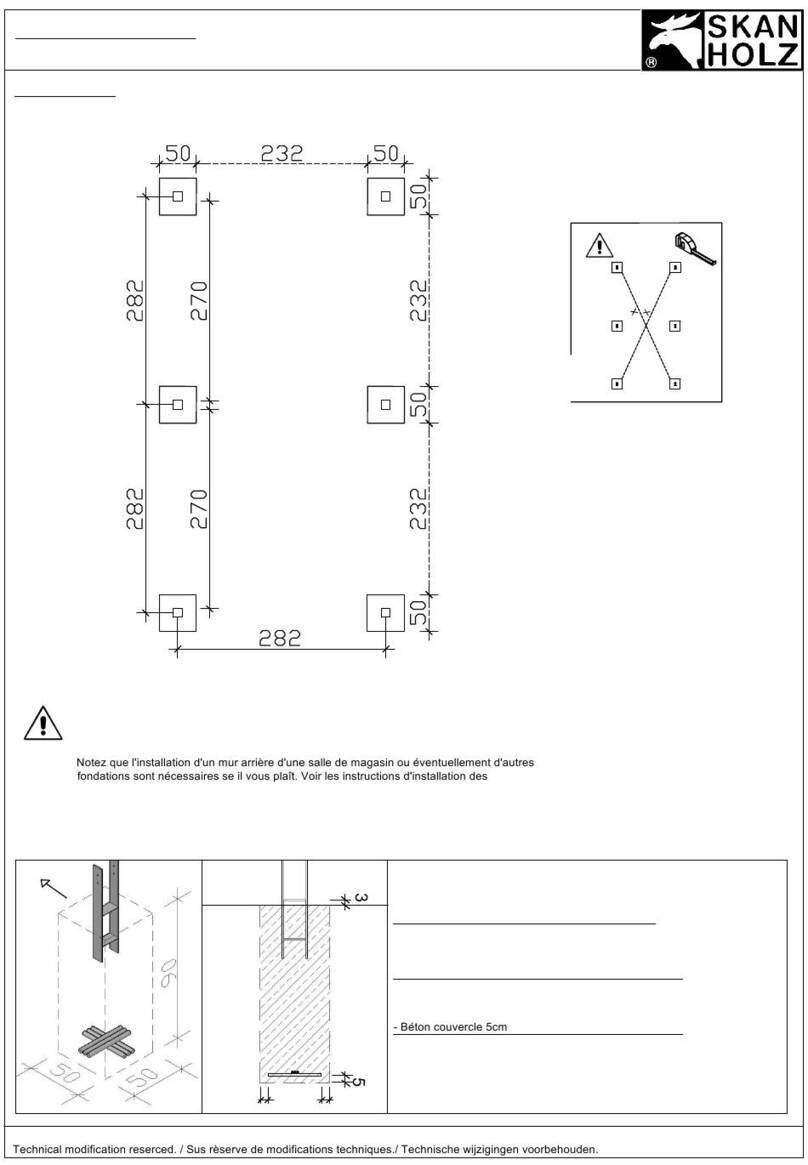Skanholz 242801 Assembly instructions