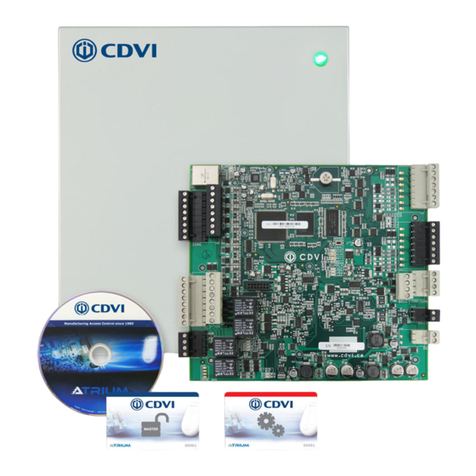 CDVI ATRIUM AC22 User manual CDVI ATRIUM AC22 User manual