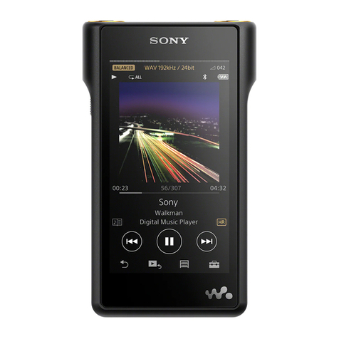 Sony WALKMAN NW-WM1A Service manual