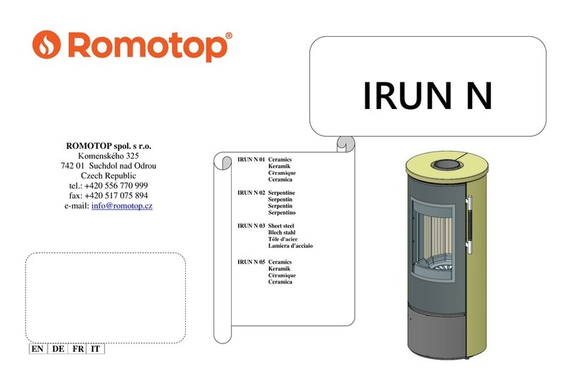 Romotop IRUN N Series Installation and Operation Manua Romotop IRUN N Series Installation and Operation Manua