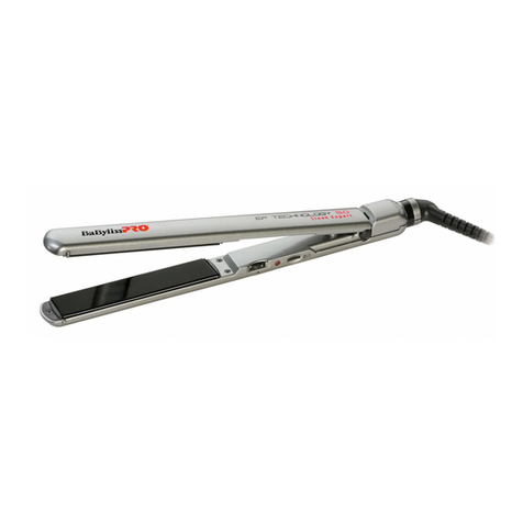 BaByliss PRO Sleek Expert BAB2072EPE manual BaByliss PRO Sleek Expert BAB2072EPE manual