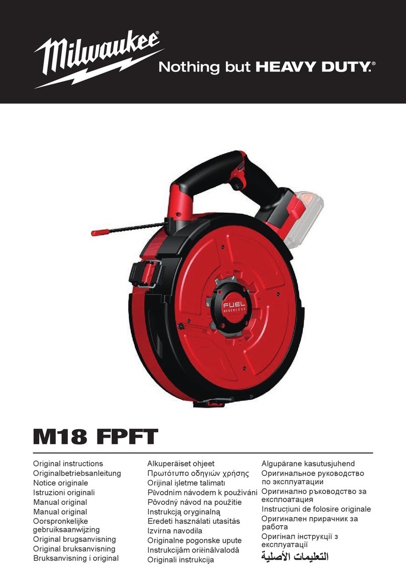 Milwaukee M18 FPFT User manual
