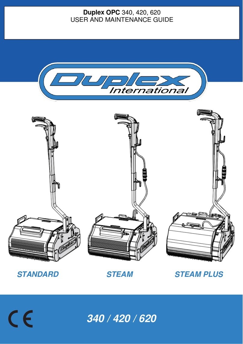 Duplex OPC 340 Operating instructions