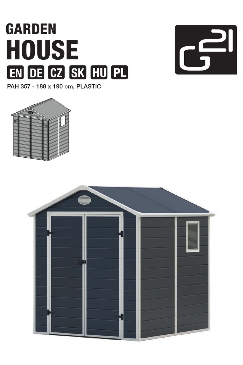 G21 PAH 357 User manual