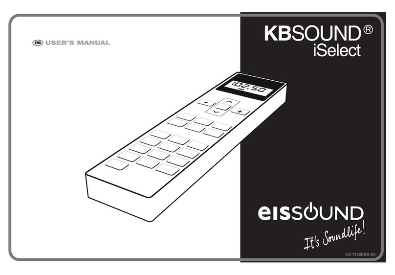 EisSound KBSound iSelect user manual