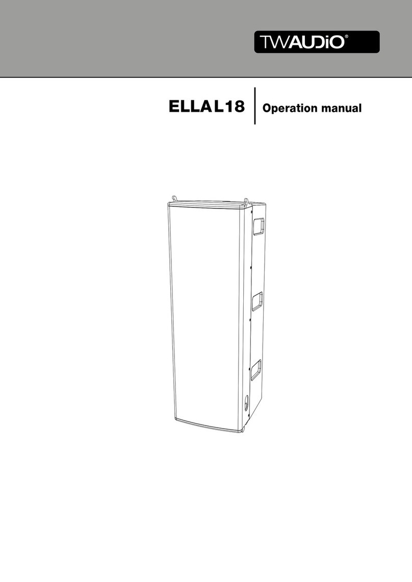 TW Audio ELLAL18 Operation manual