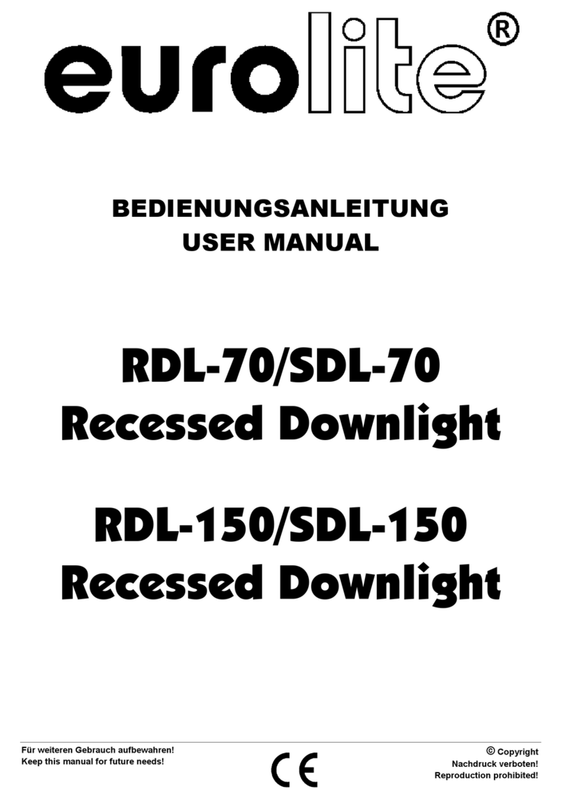 EuroLite RDL-70 user manual