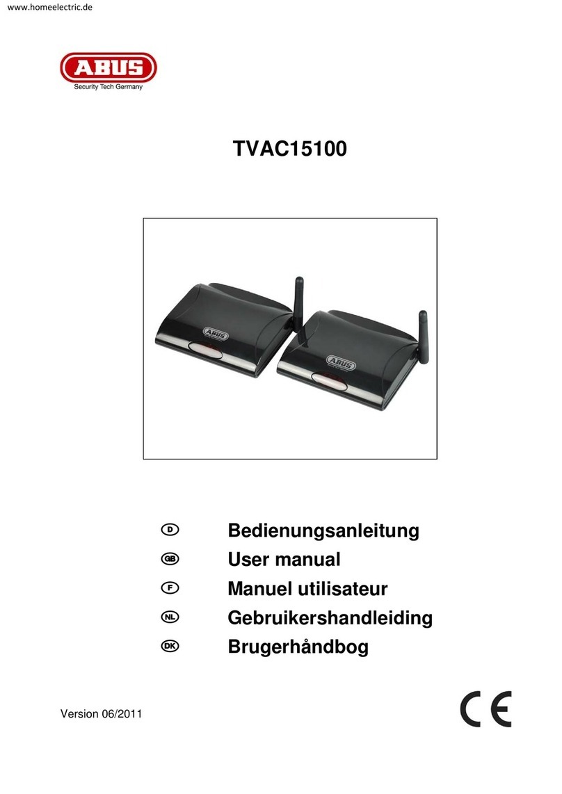 Abus TVAC15100 user manual