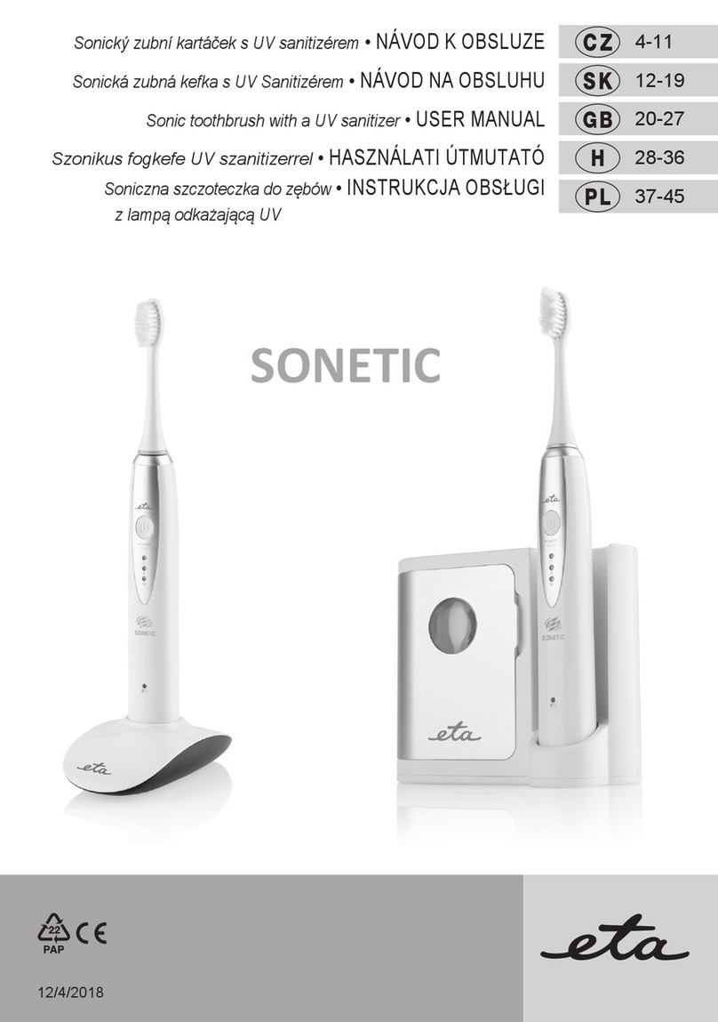 Sonic Eta 3707 user manual