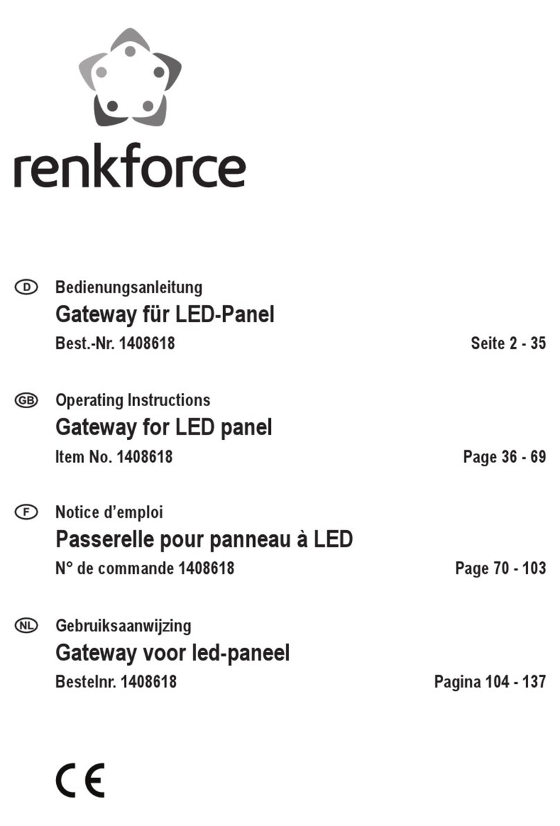 Renkforce 1408618 operating instructions
