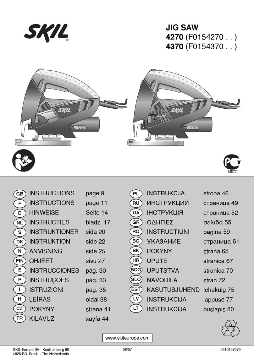 Skil 4270 User manual