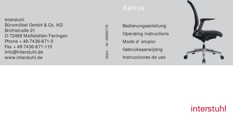 Interstuhl Büromöbel Xantos X 142 User manual