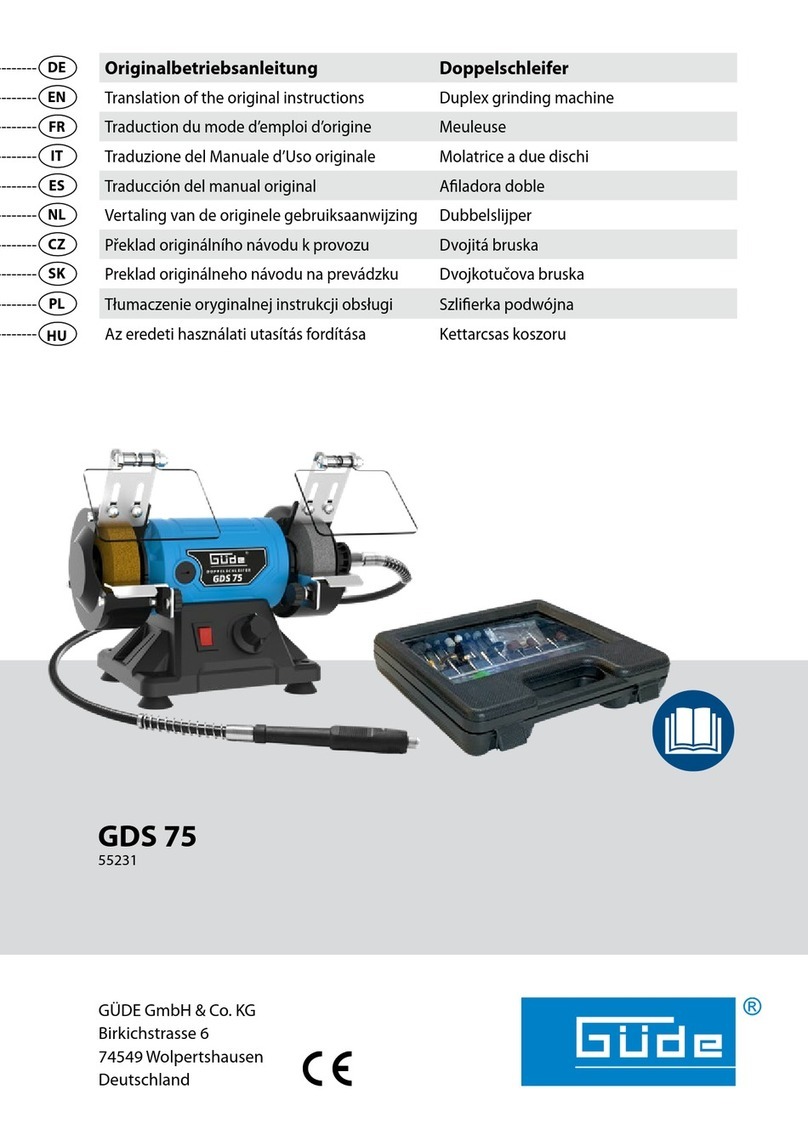 Gude GDS 75 User manual