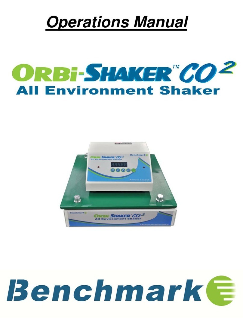 Benchmark Orbi-Shaker CO2 Operation manual