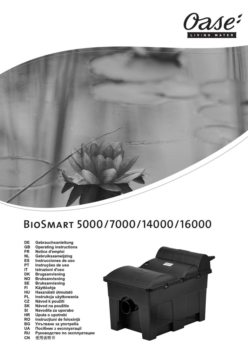 Oase BioSmart 5000 User manual Oase BioSmart 5000 User manual
