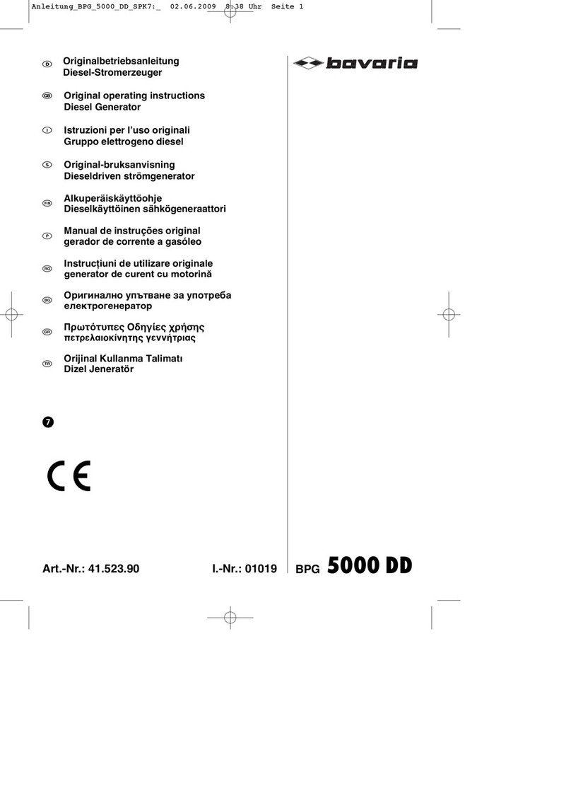 EINHELL Bavaria BPG 5000 DD User manual EINHELL Bavaria BPG 5000 DD User manual